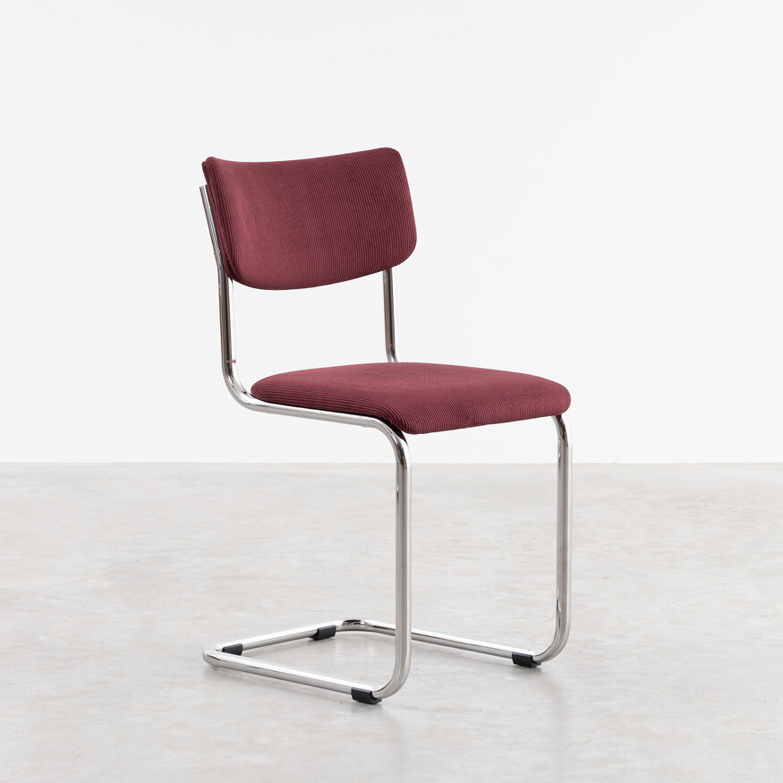 Dykmeyer De Purmer tubular frame Dining chair