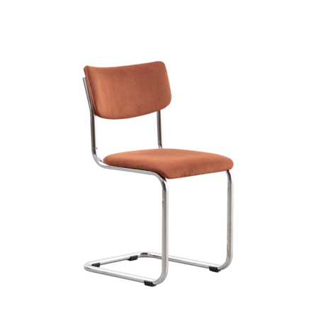 De Purmer | Rib fabric Rust Brown