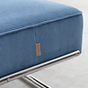 Dykmeyer De Zwaan Tubular Frame Footstool
