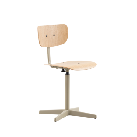 Jops Work Chair Yellow Grey | Oak