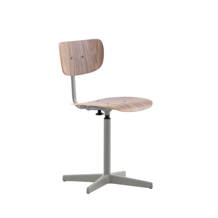 Jops Work Chair Mouse Grey | Walnut