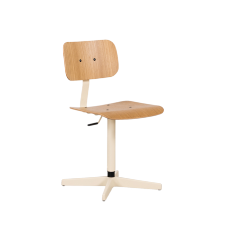 Elon Work Chair Light Ivory | Oak
