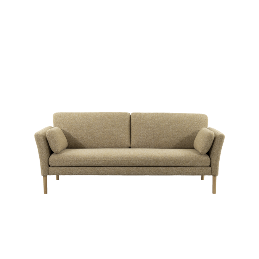 Scandinavische driezitsbank Swann Sav & Økse Scandinavische driezitsbank Swann