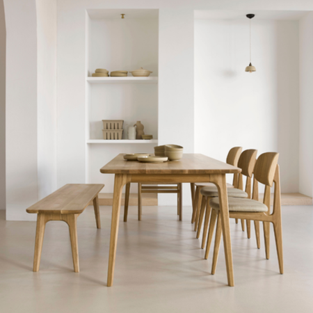 Houten eettafels