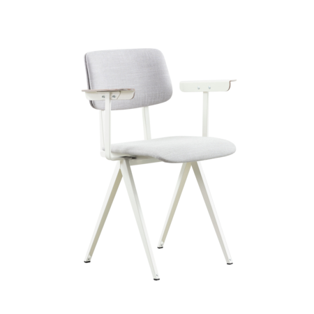 S16 With Armrests White | Ash Grey