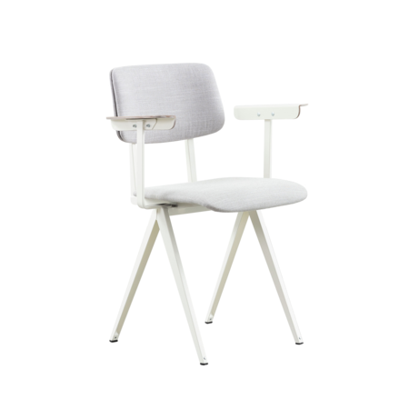 S16 With Armrests White | Ash Grey