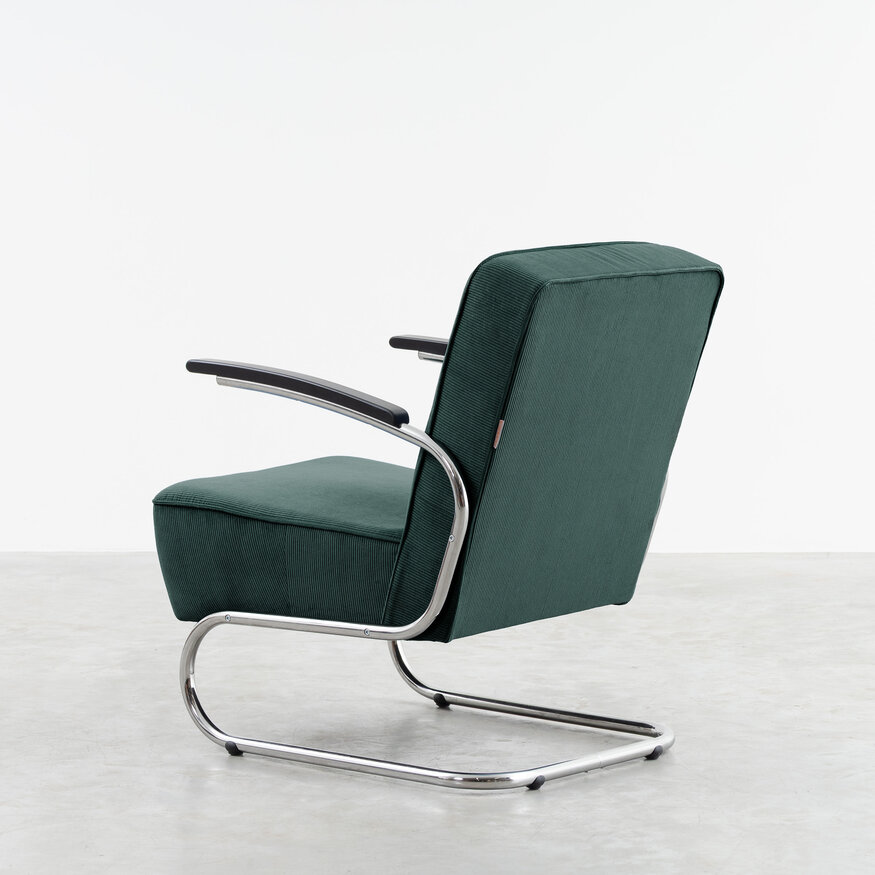 Dykmeyer De Zwaan Tubular Frame Armchair