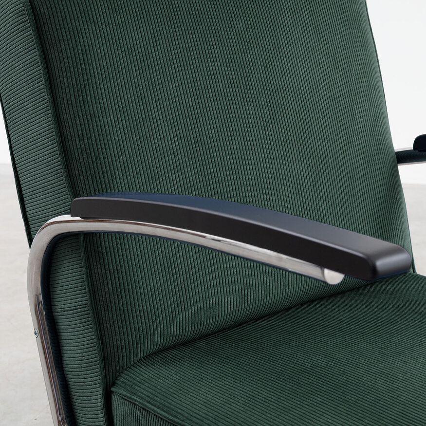 Dykmeyer De Zwaan Tubular Frame Armchair