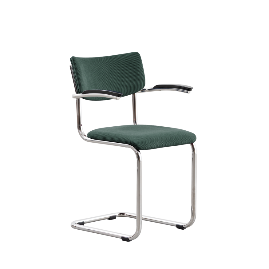 Dykmeyer De Purmer tubular frame Dining chair