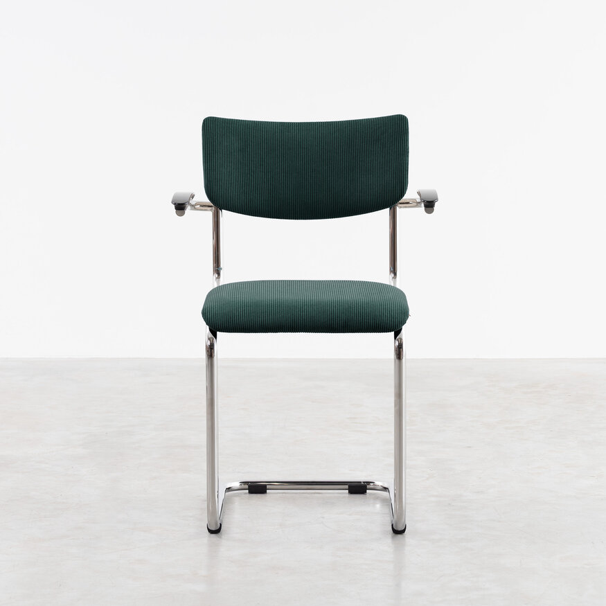 Dykmeyer De Purmer tubular frame Dining chair