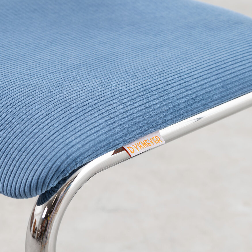 De Purmer design tubular frame Dining chair Dykmeyer De Purmer design tubular frame Dining chair