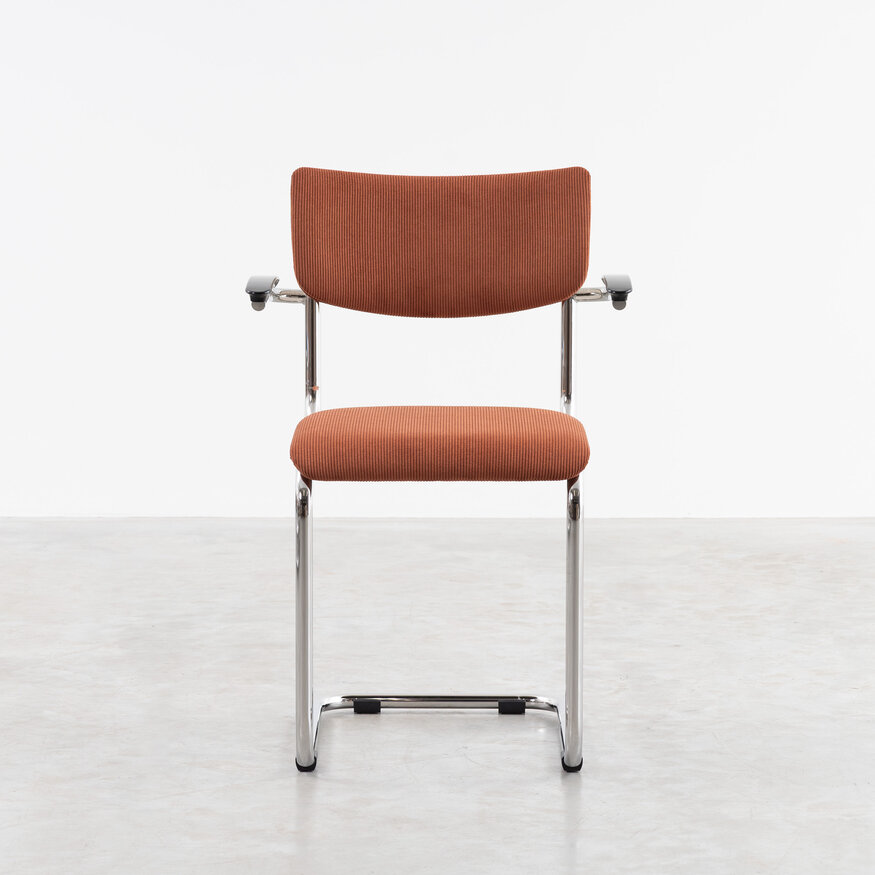Dykmeyer De Purmer design buisframe eetkamerstoel