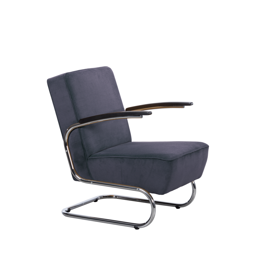 Dykmeyer De Zwaan Tubular Frame Armchair