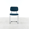 Gispen Set of 4 Gispen chairs model 1121 rib fabric
