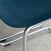 Gispen Set of 4 Gispen chairs model 1121 rib fabric
