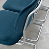 Gispen Set of 4 Gispen chairs model 1121 rib fabric