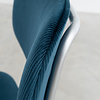 Gispen Set of 4 Gispen chairs model 1121 rib fabric