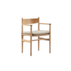 Carl Hansen & Søn Set of 4 Hans J Wegner chairs model CH37 oak Carl Hansen