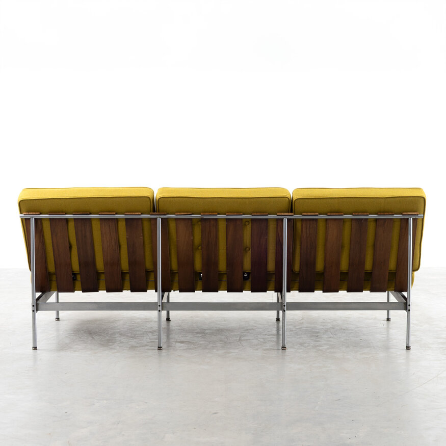 Artifort Kho Liang Ie 3-zitsbank F416 jaren 60 Artifort