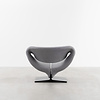 Artifort Pierre Paulin Ribbon lounge chair grey Artifort