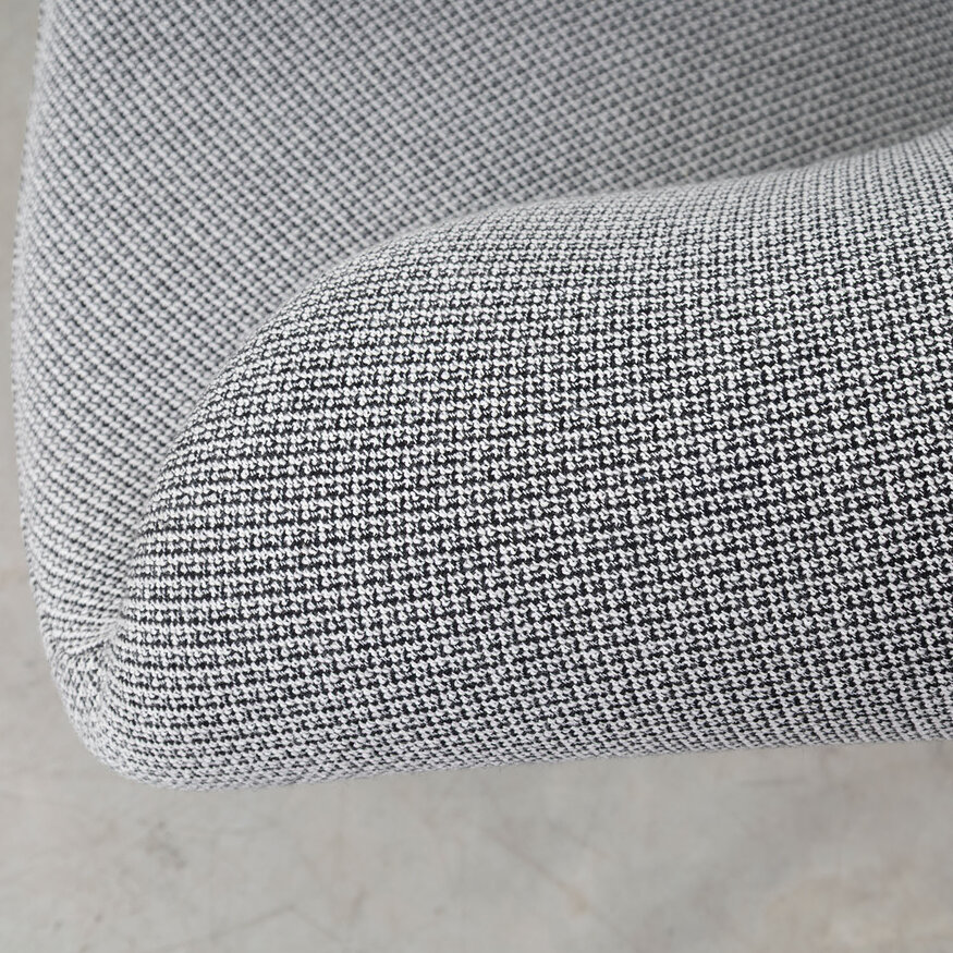 Artifort Pierre Paulin Ribbon lounge chair grey Artifort