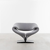 Artifort Pierre Paulin Ribbon lounge chair grey Artifort
