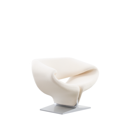 Pierre Paulin Ribbon fauteuil wit Artifort