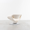 Artifort Pierre Paulin Ribbon lounge chair white Artifort