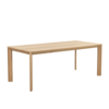 Sav & Økse Eevi extendable table  oiled oak 200x90 + 2x50 cm