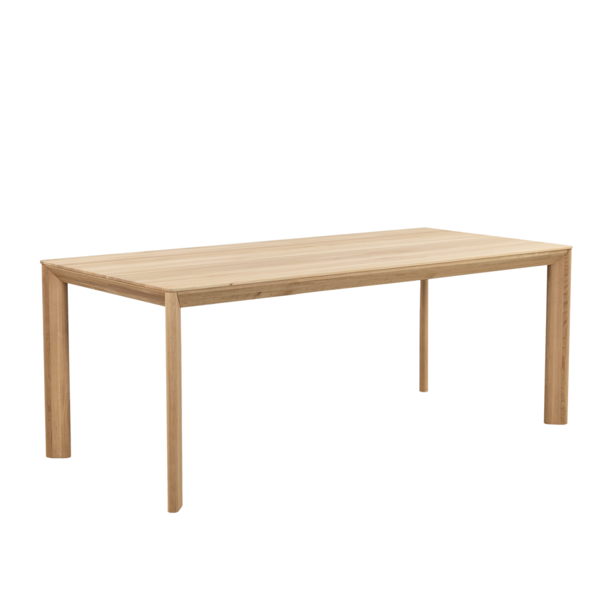 Eevi tafel uitschuifbaar geolied eiken 200x90+2x50 Sav & Økse Eevi tafel uitschuifbaar geolied eiken 200x90+2x50
