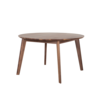 Sav & Økse Nonne table walnut matte lacquered 120