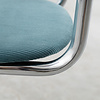 De Wit De Wit 1017 chair rib fabric sea blue
