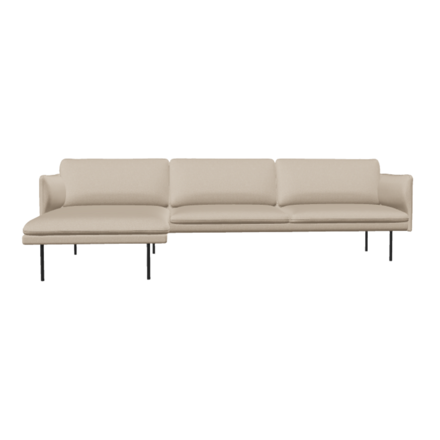 Jolin 2,5-seater with Chaise Longue Left | Copenhagen 907 Sav & Økse Jolin 2,5-seater with Chaise Longue Left | Copenhagen 907