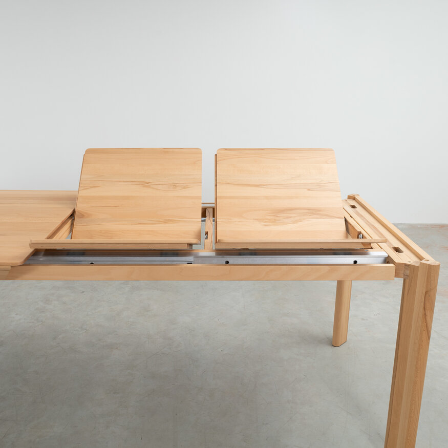 Sav & Økse Eevi extendable table oiled beech  200x90 + 2x50 cm