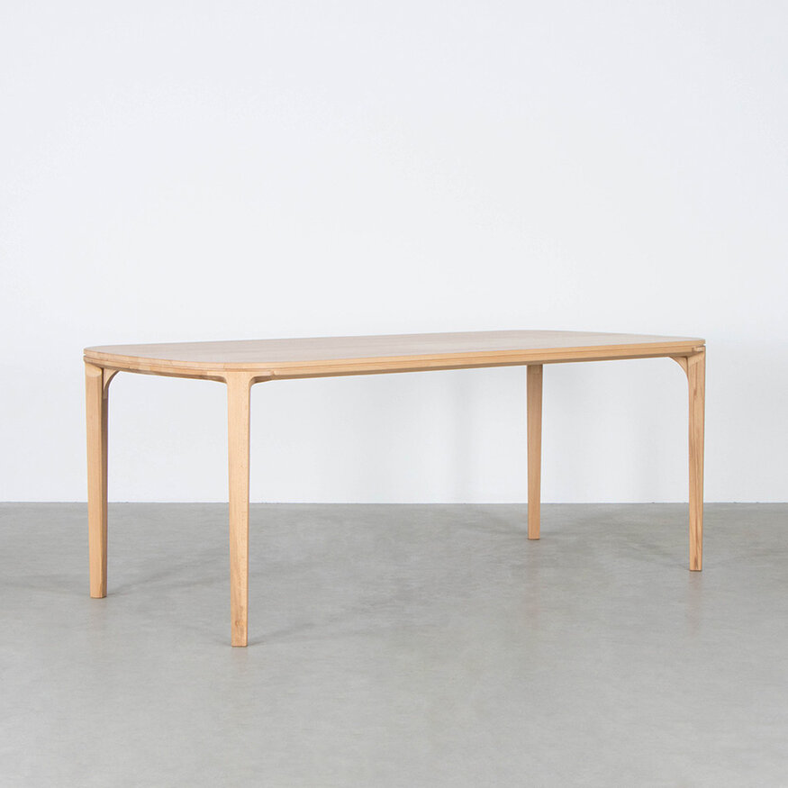 Sav & Økse Onni tafel uitschuifbaar geolied beuken 200x90+1x80