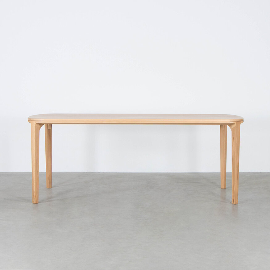 Sav & Økse Onni tafel uitschuifbaar geolied beuken 200x90+1x80