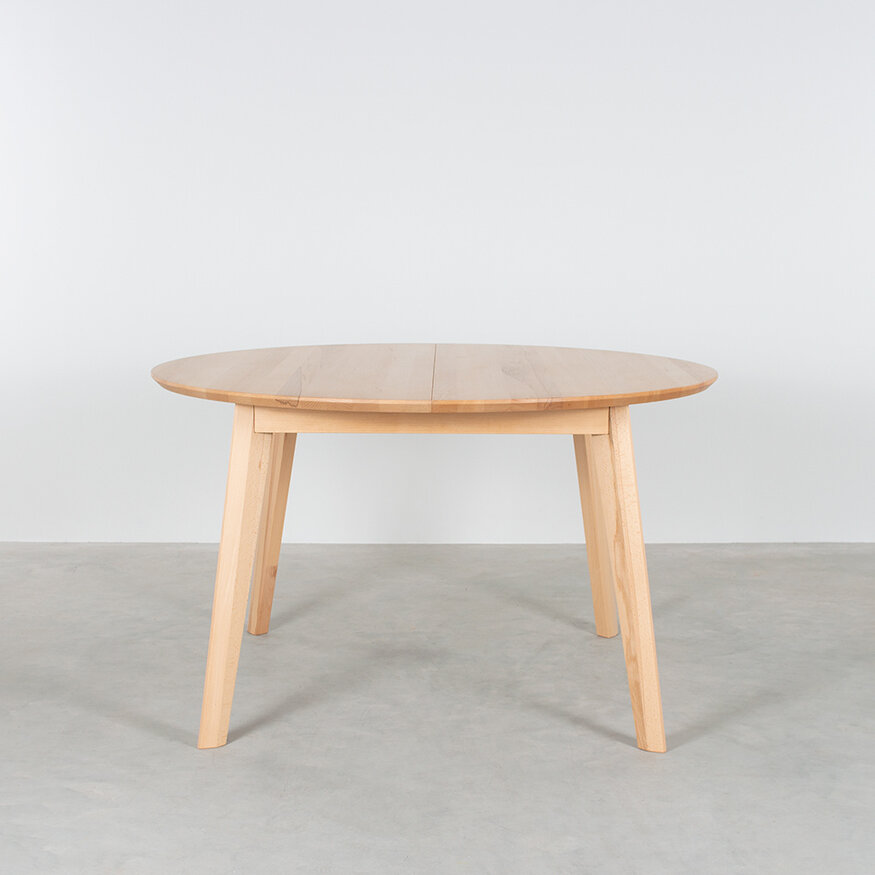 Nonne table extendable oiled beech / fenix 0717 130 + 1x50 cm Sav & Økse Nonne table extendable oiled beech / fenix 0717 130 + 1x50 cm