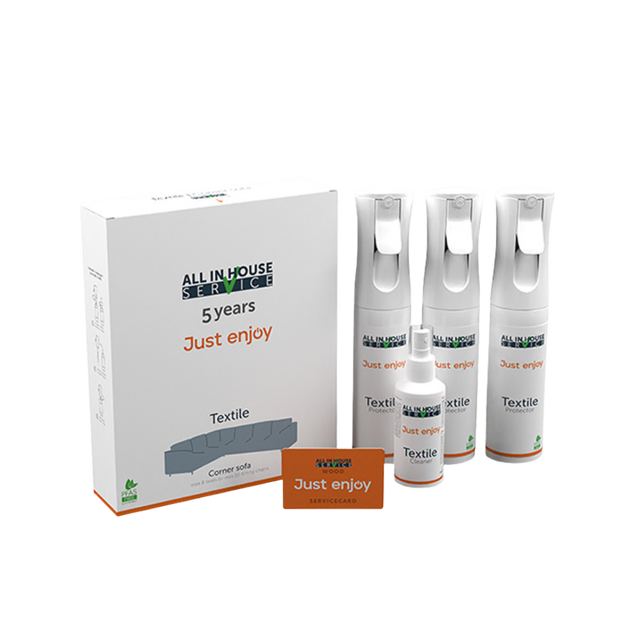 All in House Service 5 years Textile Corner sofa