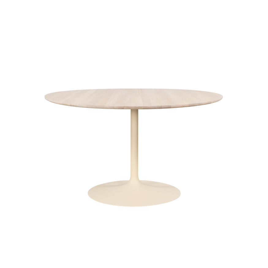 Tinne Table with Round Wooden Top Sav & Økse Tinne Table with Round Wooden Top