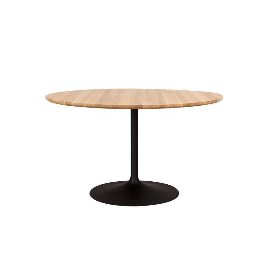 Tinne Table with Round Wooden Top Sav & Økse Tinne Table with Round Wooden Top