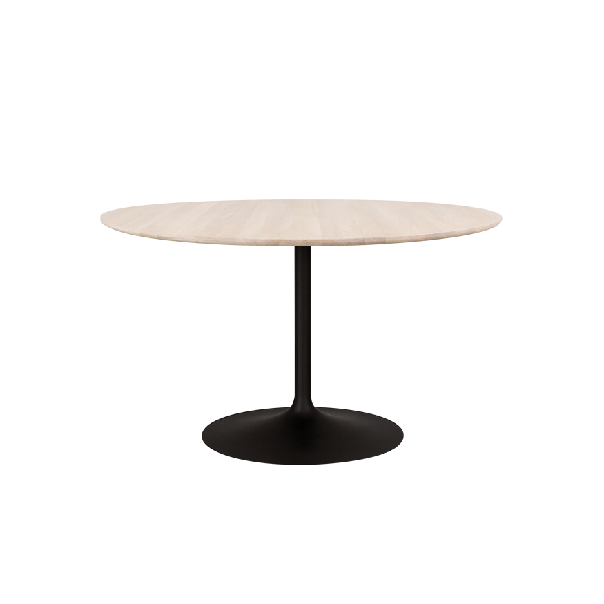 Tinne Table with Round Wooden Top Sav & Økse Tinne Table with Round Wooden Top