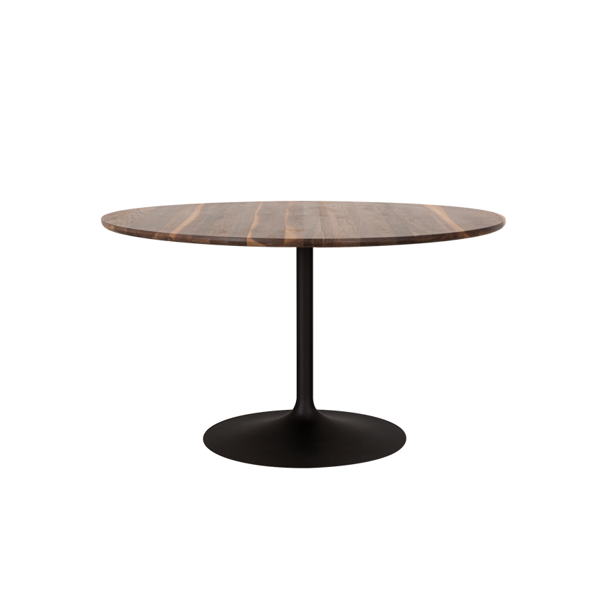 Tinne Table with Round Wooden Top Dykmeyer Tinne Table with Round Wooden Top