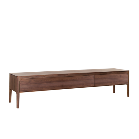 Rikke TV Cabinet 3 Drawers | Walnut Rikke TV Cabinet 3 Drawers | Walnut