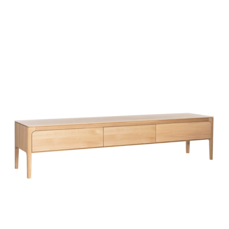 Rikke TV-Meubel 3 Lades 200 cm | Eiken Rikke TV-Meubel 3 Lades 200 cm | Eiken