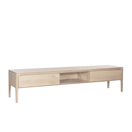 Rikke TV Cabinet 200 cm | Oak Whitewash