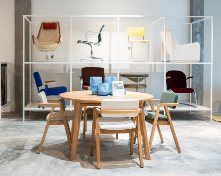 vintage furniture showroom rotterdam