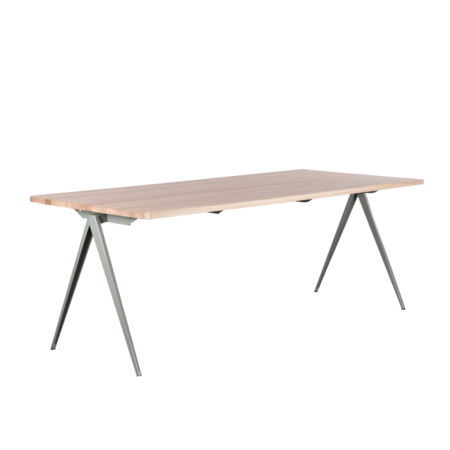 TD4 Desk Cement Grey | Whitewash