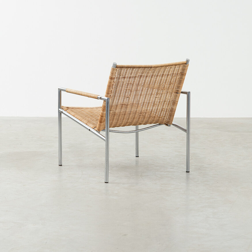 Martin Visser chair SZ01 woven rattan Spectrum Spectrum Martin Visser chair SZ01 woven rattan Spectrum