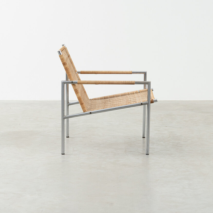 Martin Visser chair SZ01 woven rattan Spectrum Spectrum Martin Visser chair SZ01 woven rattan Spectrum