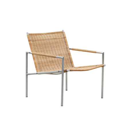 Martin Visser stoel SZ01 riet gevlochten Spectrum Martin Visser stoel SZ01 riet gevlochten Spectrum